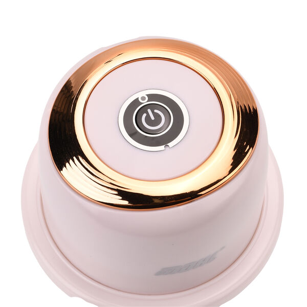 Kompakter Elektrischer Mini-Knoblauchzerkleinerer, USB-Aufladung, 14,5×11cm, Rosa image number 4