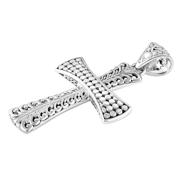 Royal Bali Kollektion - Kreuz Anhänger in 925 Silber image number 3
