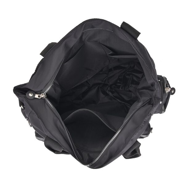 Wasserabweisende Crossbody-Tasche mit Multif&auml;cher, Grau image number 5