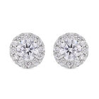 IGI zertifizierte SI G-H Labor-Diamant-Ohrringe - 1 ct. image number 0