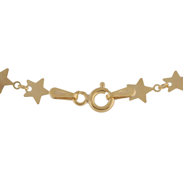 925 Silber vergoldet Kette ca. 45 cm ca. 2,37g image number 2