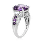 Lusaka Amethyst und Zirkon-Ring - 4,85 ct. image number 4