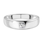 RHAPSODY Diamant Band-Ring, zertifiziert VS E-F, 950 Platin  ca. 0,14 ct image number 0