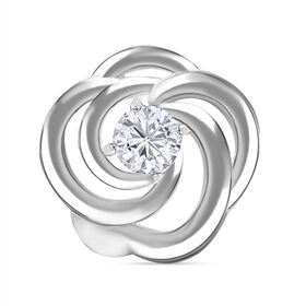 Weißer Zirkonia Anhänger - 0,88 ct.