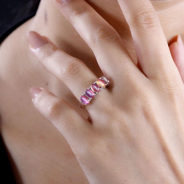 Flamingo Mondstein Ring - 2,70 ct. image number 3