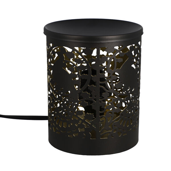 Aromatherapie, Handgefertige Eisen Lampe &auml;therischem &Ouml;l, 5ml, Pfau Muster image number 3