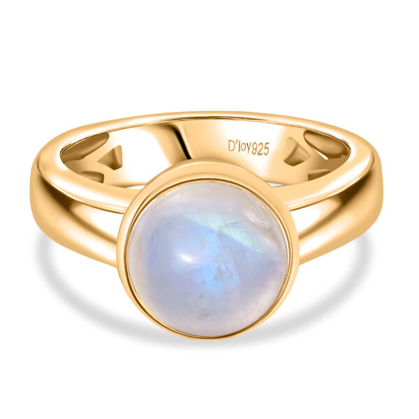 D'Joy AA Regenbogen Mondstein Ring - 3,33 ct. image number 0