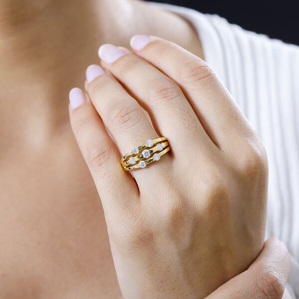 Moissanit Ring - 0,79 ct. image number 3