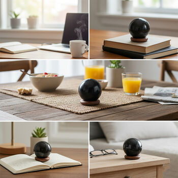 Shungit Kugel 4 cm ca 50 g Schwarz