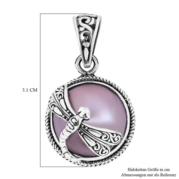 Royal Bali Kollektion - Rosa Mabe Perle-Anhänger image number 6