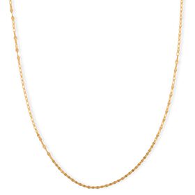 925 Silber vergoldet Kette ca. 45 cm