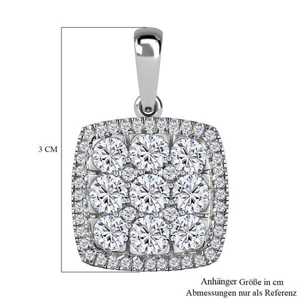 Moissanit Anhänger - 3,10 ct. image number 4