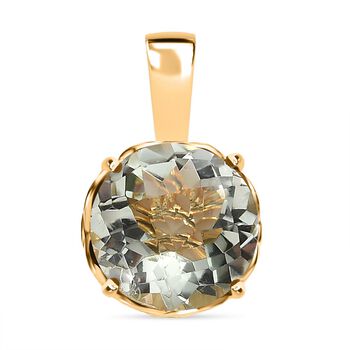 Prasiolith Anh&auml;nger - 3,41 ct.