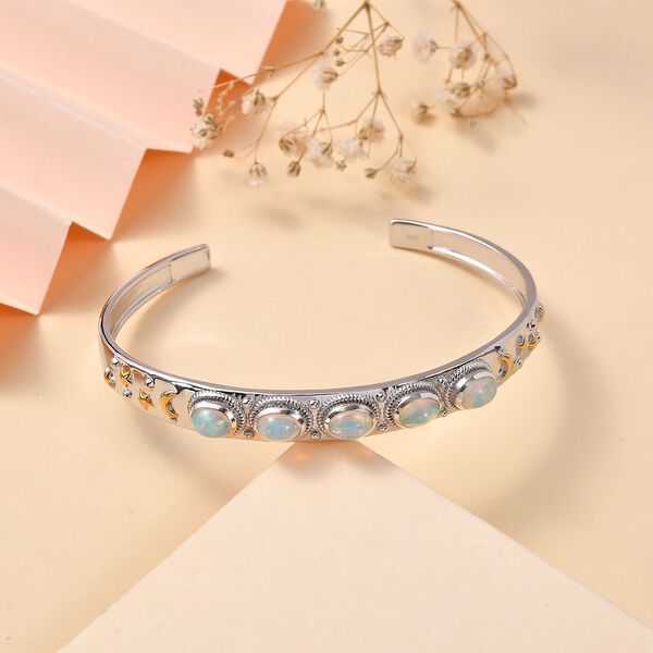 AA Nat&uuml;rlicher, &auml;thiopischer Welo Opal-Armreif -19 cm  - 2,69 ct. image number 8