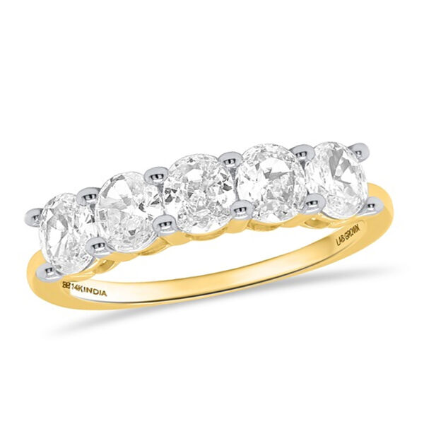LUXURIANT SI-GH Labor Diamant Ring in 585 Gold - 2,50 ct.