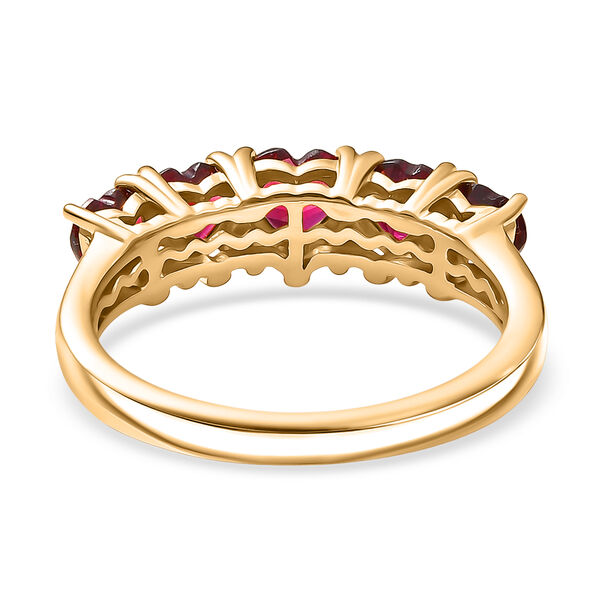 D'Joy AA nat&uuml;rlicher Rhodolith Granat Ring - 1,97 ct. image number 6