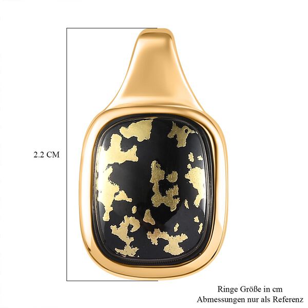 Goldenite Anh&auml;nger 925 Silber 750 Gelbgold Vermeil ca. 4,86 ct. image number 6