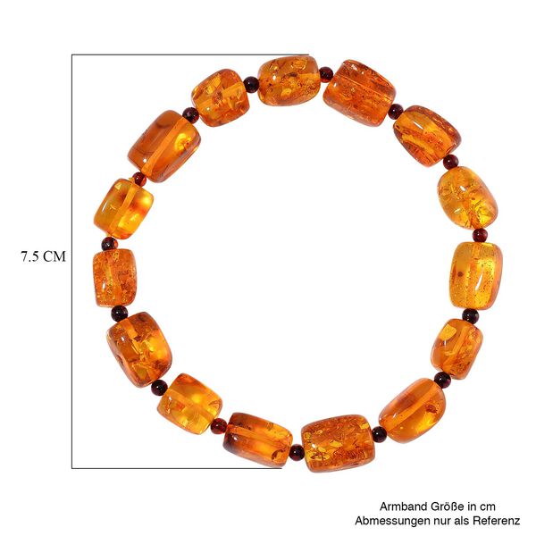 Flexibles, natürliches Bernstein Armband image number 4