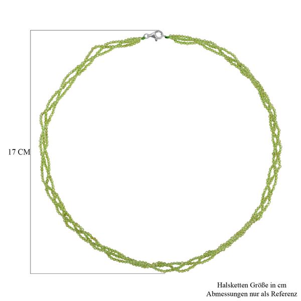 Peridot Halskette, 50 cm - 52,50 ct. image number 5