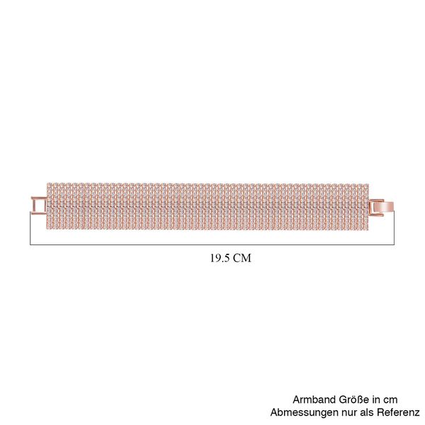 Kristall-Armband in Roségoldton image number 5