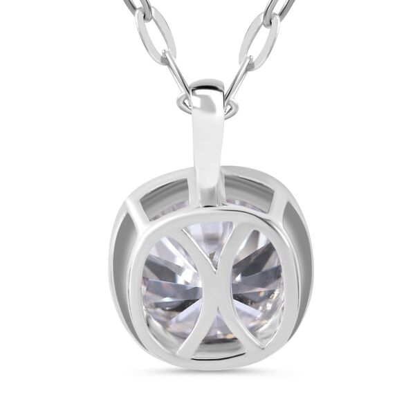 Moissanit Anh&auml;nger mit 45cm Kette - 7,24 ct. image number 5