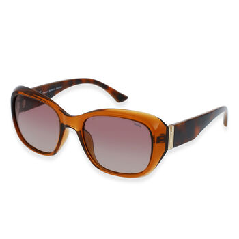 Sole und Luce - Swiss Eyewear - Ultra-Polarisierte UV400 Sonnenbrille mit Blaulicht Schutz, Braun/ Demi