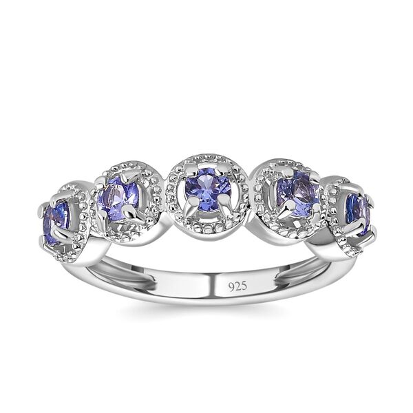 Tansanit Ring - 0,56 ct. image number 4