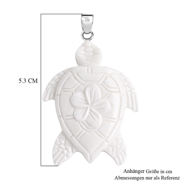 Royal Bali - Ox Bone Anh&auml;nger 925 Silber image number 6