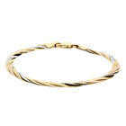 ILIANA - Italienisches Tricolor Fischgrät-Armband in 750 Gelbgold, Roségold, Weißgold, 6,50g image number 0