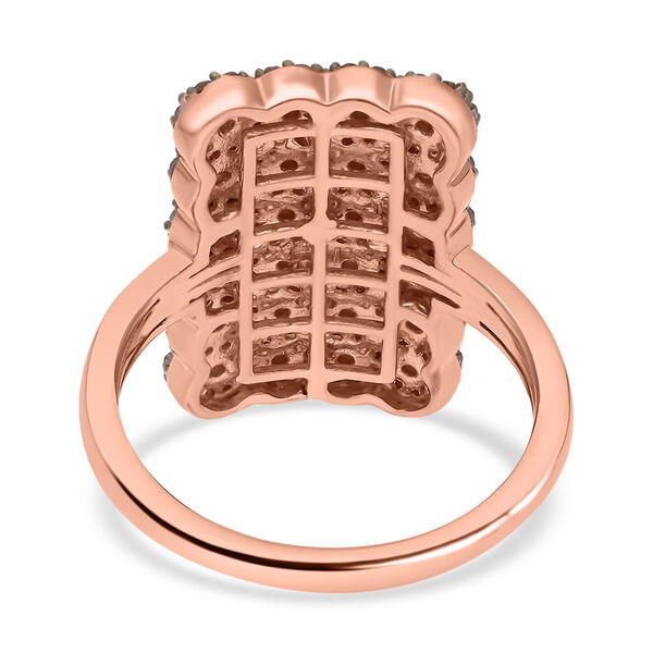 Natürlicher Champagner Diamant-Ring - 1 ct. image number 5