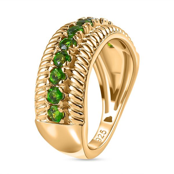 Natürlicher Chromdiopsid-Ring - 0,89 ct. image number 5