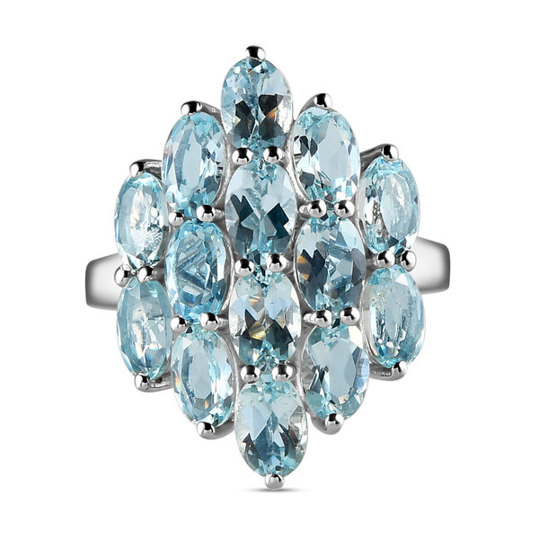 Espirito Santo Aquamarin-Ring, ca. 5,47 ct