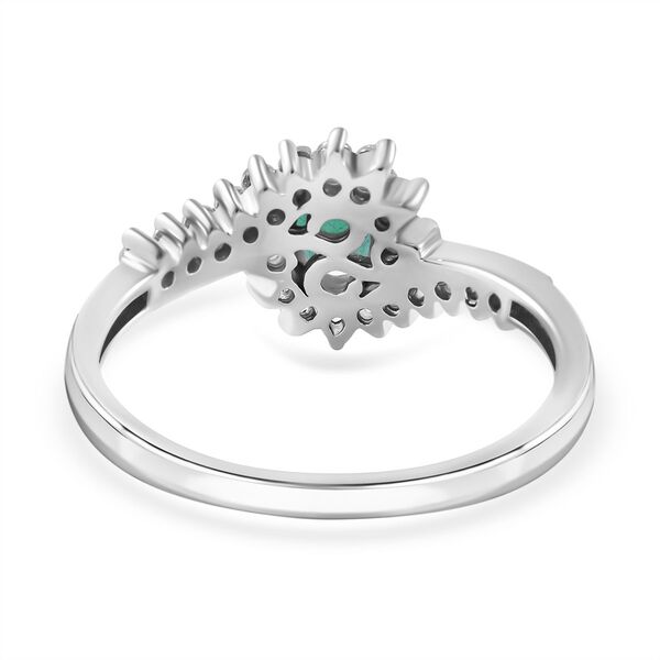 AAA Kagem Sambischer Smaragd Ring, ca. 0,96 ct. image number 4