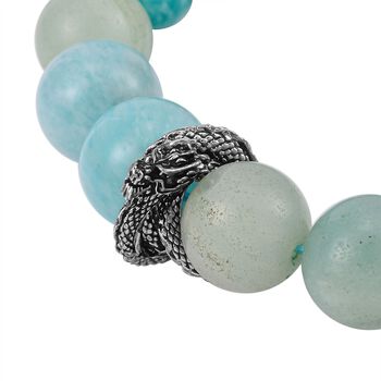 Flexibles Amazonit Armband - 190 ct.