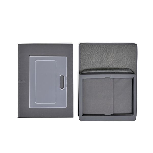 Faltbare Aufbewahrungsbox mit Fenster, grau image number 6