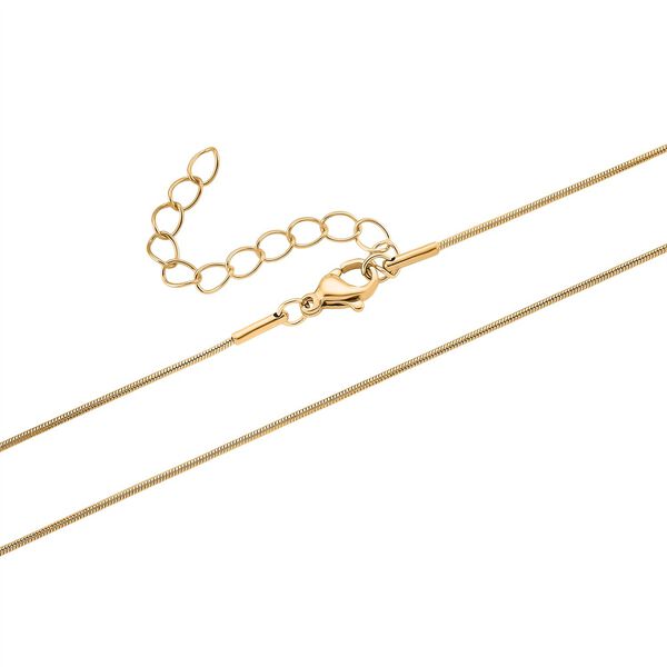 Wei&szlig;er Zirkonia Halskette ca. 52 cm Nickelfreies Messing image number 5