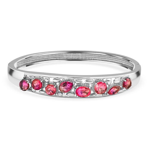 Sunset Triplett Quarz Armreif, 19cm - 9,03 ct. image number 0