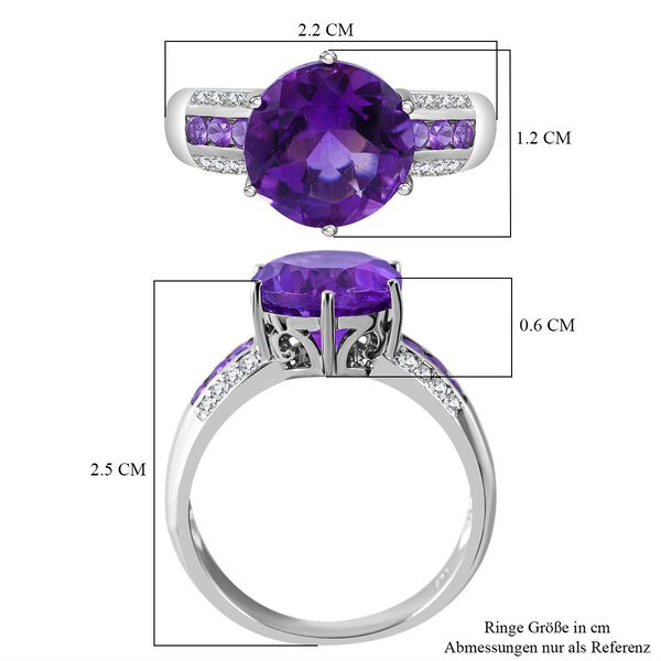AA Lusaka Amethyst Ring - 3,56 ct. image number 4