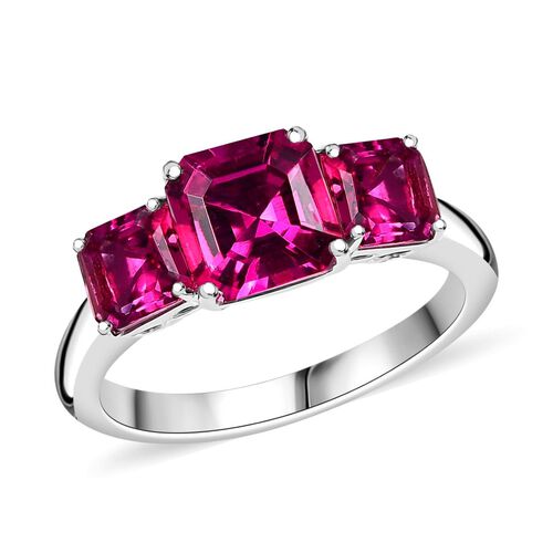 LUXURIANT DIAMOND- zertifiziert und geprüft AAA Labor Bixbit Ring in 417 Weißgold - 4 ct. image number 0