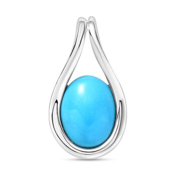 AA Sleeping Beauty T&uuml;rkis Anh&auml;nger 925 Silber ca. 1.05 ct