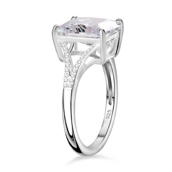 Wei&szlig;er Zirkonia-Ring image number 4