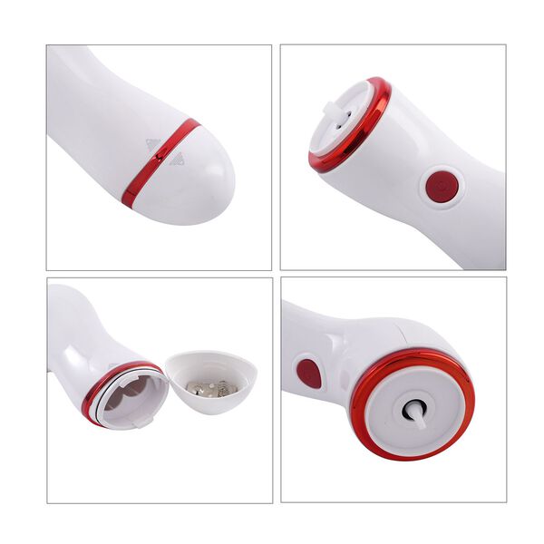 Multifunktions-Body Reiniger mit B&uuml;rste und Massageger&auml;t, rosa image number 3