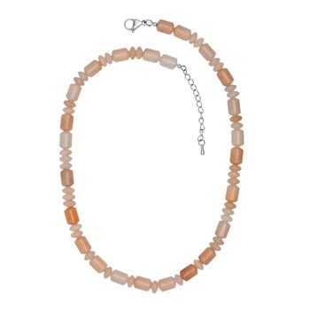 Pfirsich Aventurin 45cm Halskette - 250 ct.