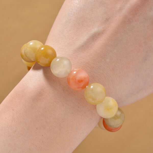 Mehrfarbiger Quarz Armband Flexibel, ca. 215.00 ct image number 2