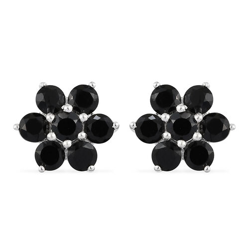 Schwarze Spinell-Ohrstecker - 3,42 ct. image number 0