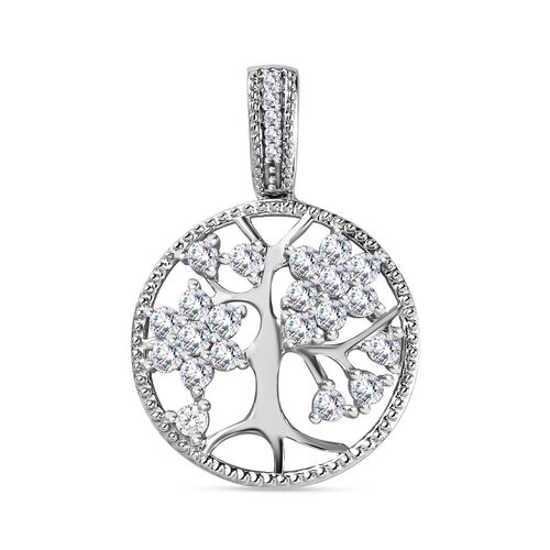 Moissanit Anhänger, ca. 0,67 ct. image number 0