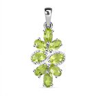 Peridot Anhänger 925 Silber ca. 1,98 ct image number 0