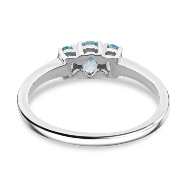 AA blauer Zirkon Ring - 1,44 ct. image number 5