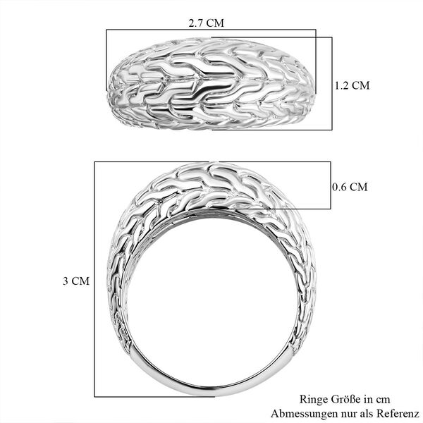 Royal Bali Kollektion - Silber Schmuckset image number 5