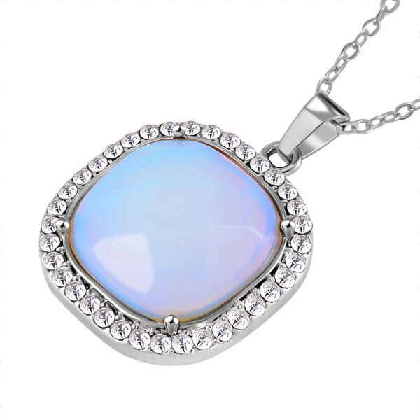 Opalite und weißes Kristall-Schmuckset image number 7